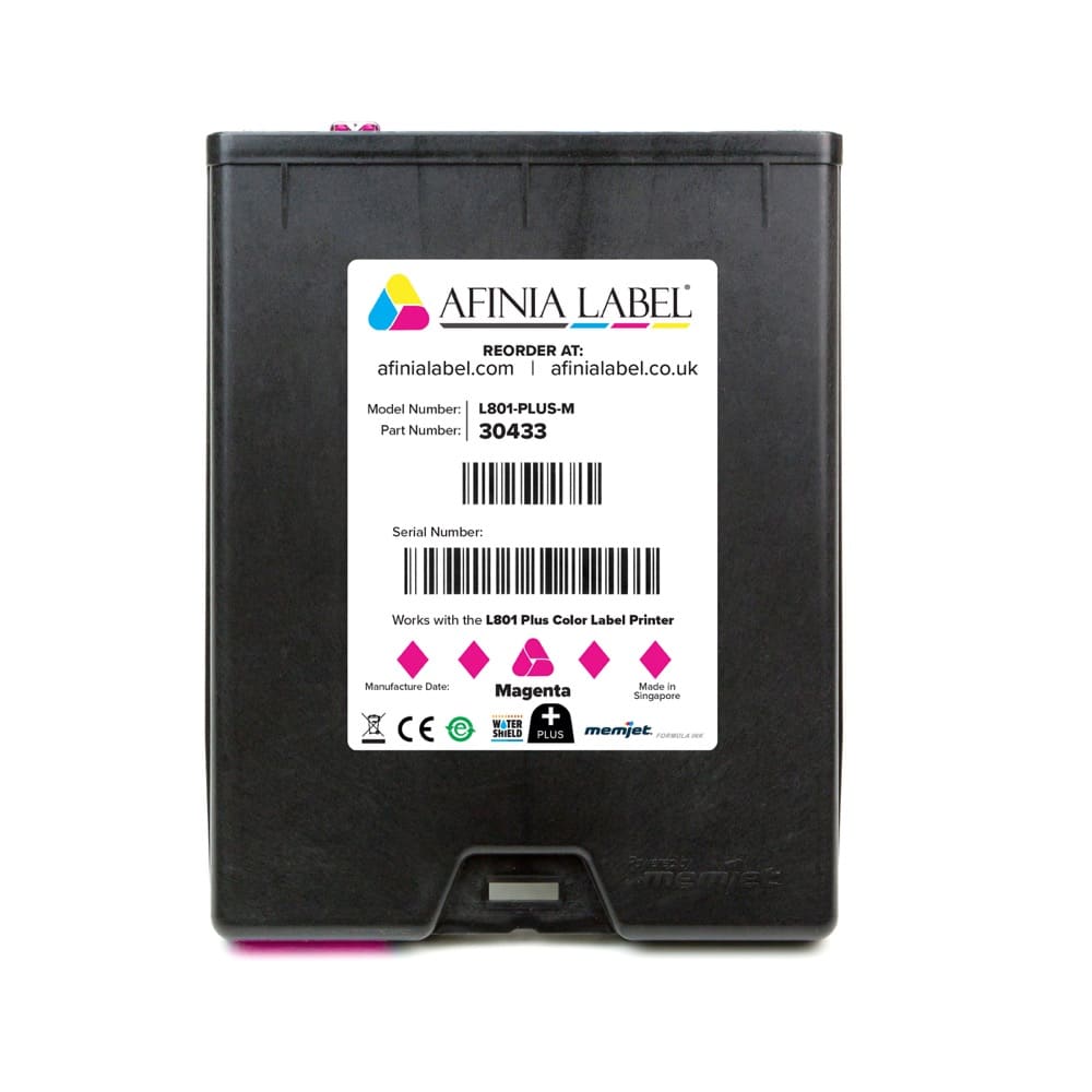 Afinia L801 PLUS Magenta Ink Cartridge SKU: 30433 GTIN: 678621140254 1 Afinia L801 Magenta Ink Cartridge