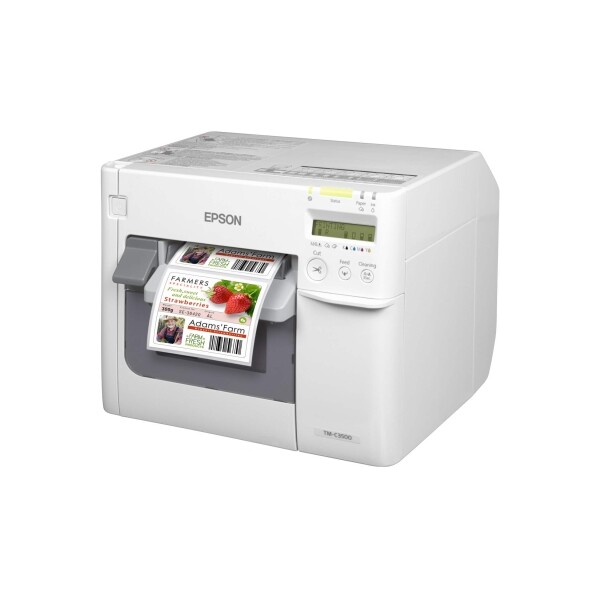 Epson ColorWorks C3500 Inkjet Color Label Printer SKU: C31CD54011 GTIN: 814420980046 2 Epson C3500 Printer 1