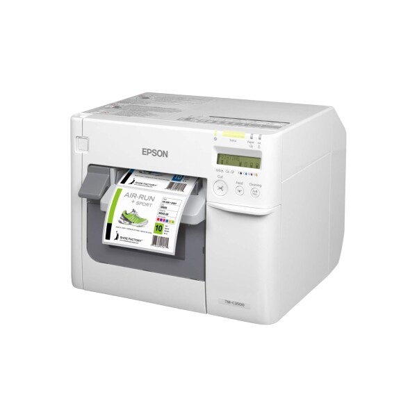 Epson ColorWorks C3500 Inkjet Color Label Printer SKU: C31CD54011 GTIN: 814420980046 3 Epson C3500 Printer 3