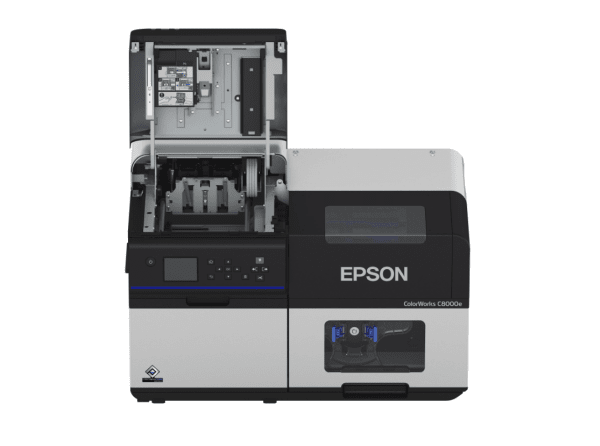 Starter Bundle Epson C8000 ColorWorks Inkjet Label Printer (Gloss) - Includes 1 Extra Ink Set, 1 Extra Maintenance Box and 1 Epson SITA Printer Replacement Warranty SKU: C31CL02A9991-EB 3 Epson C8000 Color Label Printer 5