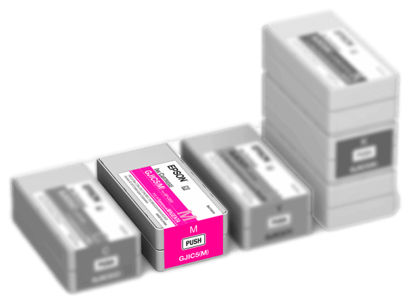 Epson ColorWorks C831 Magenta Ink Cartridge GJIC5(C) for Epson C831 SKU: C13S020565 GTIN: 4988617149717 1 EPSON C831 Magenta Ink