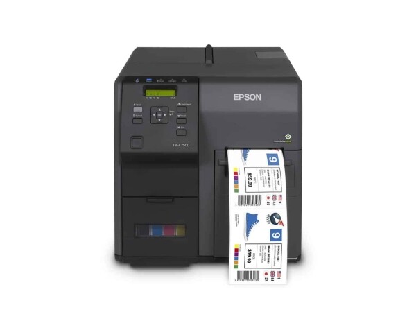 Wireless Enabled Epson ColorWorks C7500 (Matte) Inkjet Color Label Printer SKU: C31CD84011-WB 4 Wireless Enabled Epson Inkjet Color Label Printer ColorWorks C7500 (Gloss) SKU: C31CD84311-WB