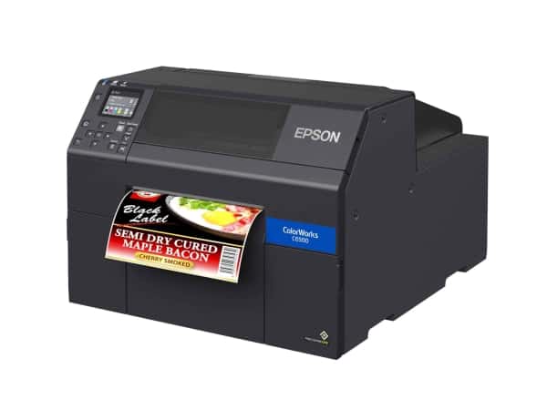 Wireless Enabled Epson ColorWorks CW-C6500A (Gloss) Color Inkjet Label Printer with Auto Cutter SKU: C31CH77A9991-WB ColorWorks CW 6500A Product 01 scaled