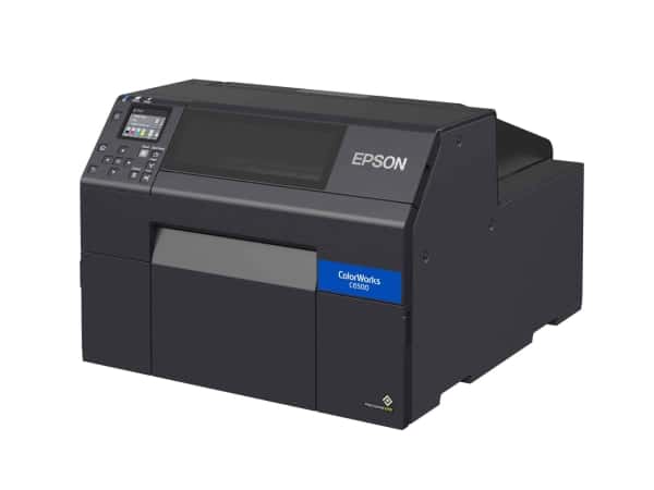 Wireless Enabled Epson ColorWorks CW-C6500A (Gloss) Color Inkjet Label Printer with Auto Cutter SKU: C31CH77A9991-WB ColorWorks CW 6500A Product 02 scaled