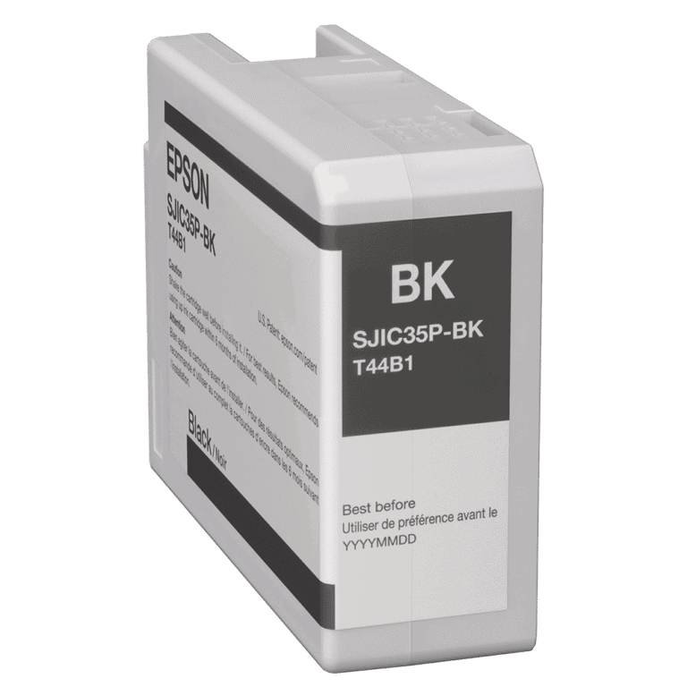 Epson ColorWorks C6000 / Epson C6500 GLOSS Black Ink Cartridge SJIC35P(K) for Epson CW-6000 / CW-6500