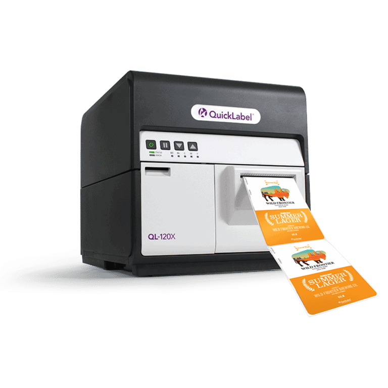 Quick Label QL-120X Inkjet Color Label Printer with 2 Year Warranty