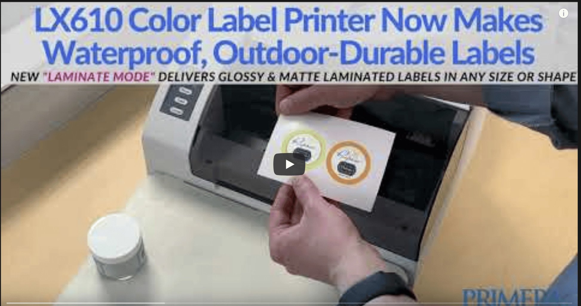 Primera LX610 Color Label Printer with Plotter / Cutter SKU: LX610 Screen Shot 2022 03 30 at 4.19.36 PM