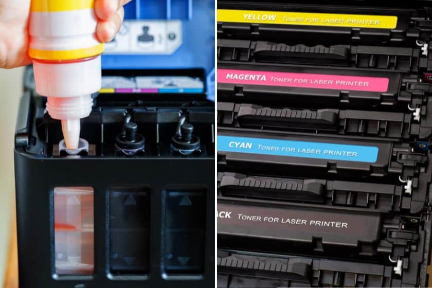 What Is The Difference Between Ink And Toner