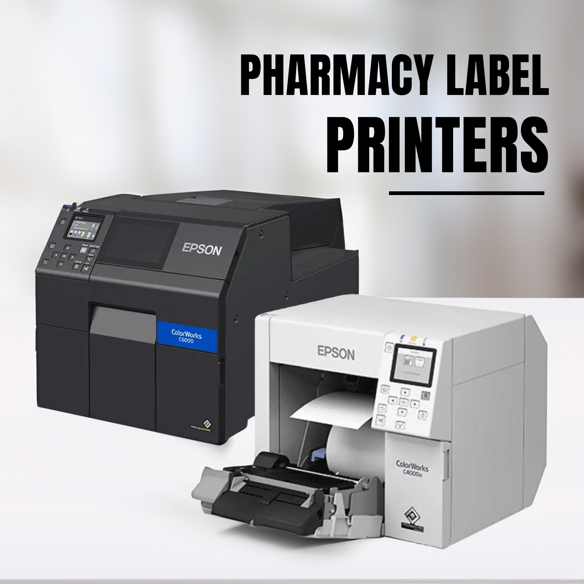 Pharmacy Label Printers banner