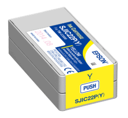 Epson ColorWorks C3500 Yellow Ink Cartridge SJIC22(Y)