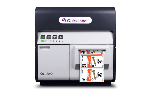 Quick Label QL-120Xe Inkjet Color Label Printer with 1 Year Warranty SKU: 42725300 2 QL-120Xe Printer 4