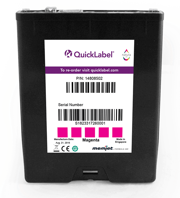 QuickLabel QL-850 Magenta Ink SKU: 14808502 1 QL850 M INK Cartridge