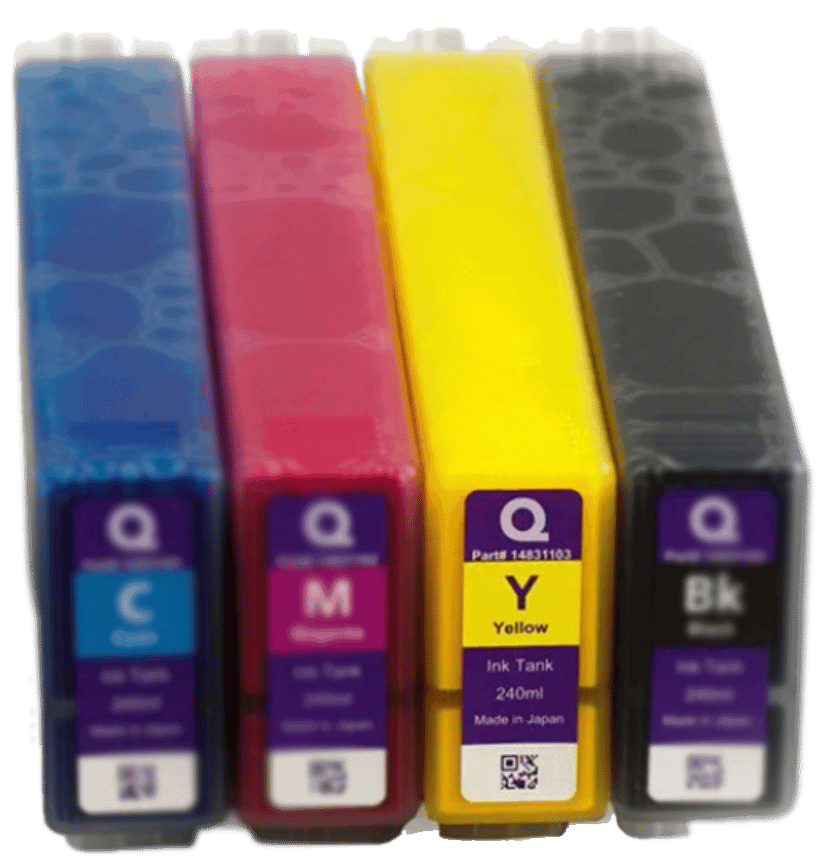 QuickLabel QL-120D Yellow Ink Cartridge - INK-Y120D SKU: 14831203 1 QuickLabel-QL-120D-Yellow-Ink