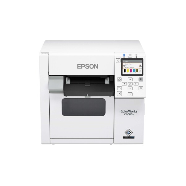 Epson C4000 / CW-C4000 ColorWorks Inkjet Label Printer (Gloss) SKU: C31CK03A9991 4 Epson C4000 Printer 3