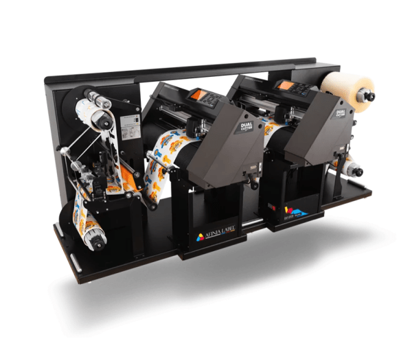 Afinia DLF-220S DUAL Plotter Cutter | 7.87" (200mm) Width | Mini Digital Label Finisher SKU: 40303 1 DLF-220S Dual Plotter Digital Label Finisher