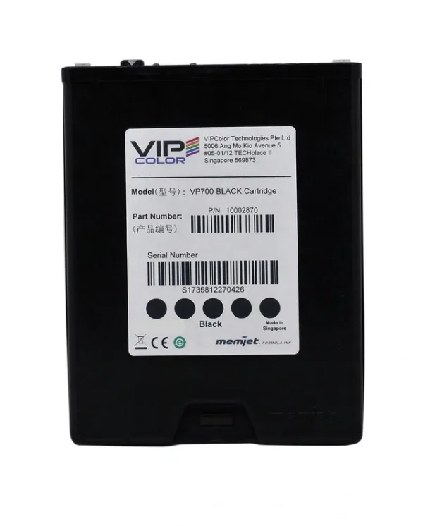 VIPColor VP700 Black Ink Cartridge