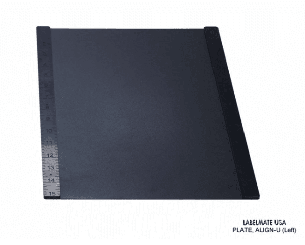 Labelmate Align-U Printer Plate for Multiple Rewinders / Unwinders and Printer Combos SKU: 81-112-0001 1 LabelMate Aign-U Printer Plate Main Image