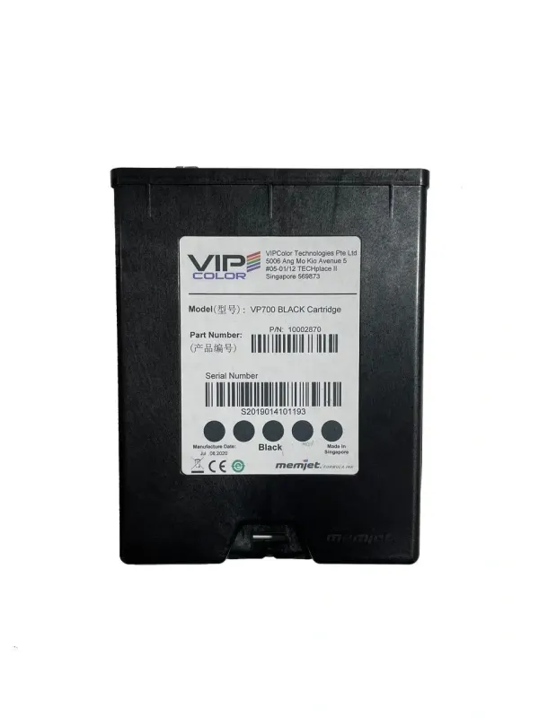 VIPColor VP610 Black Ink Cartridge 1 VIPColor VP610 Black Ink Cartridge
