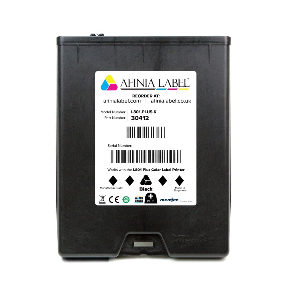 Afinia L801 PLUS Black Ink Cartridge SKU: 30412 GTIN: 678621140223 1 Afinia L801 PLUS Black Ink Cartridge