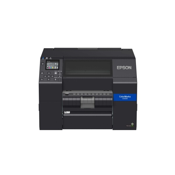 Epson ColorWorks CW-C6500P Gloss Color Inkjet Label Printer with Peel and Present SKU: C31CH77A9971 4 Epson C6500P Printer 2