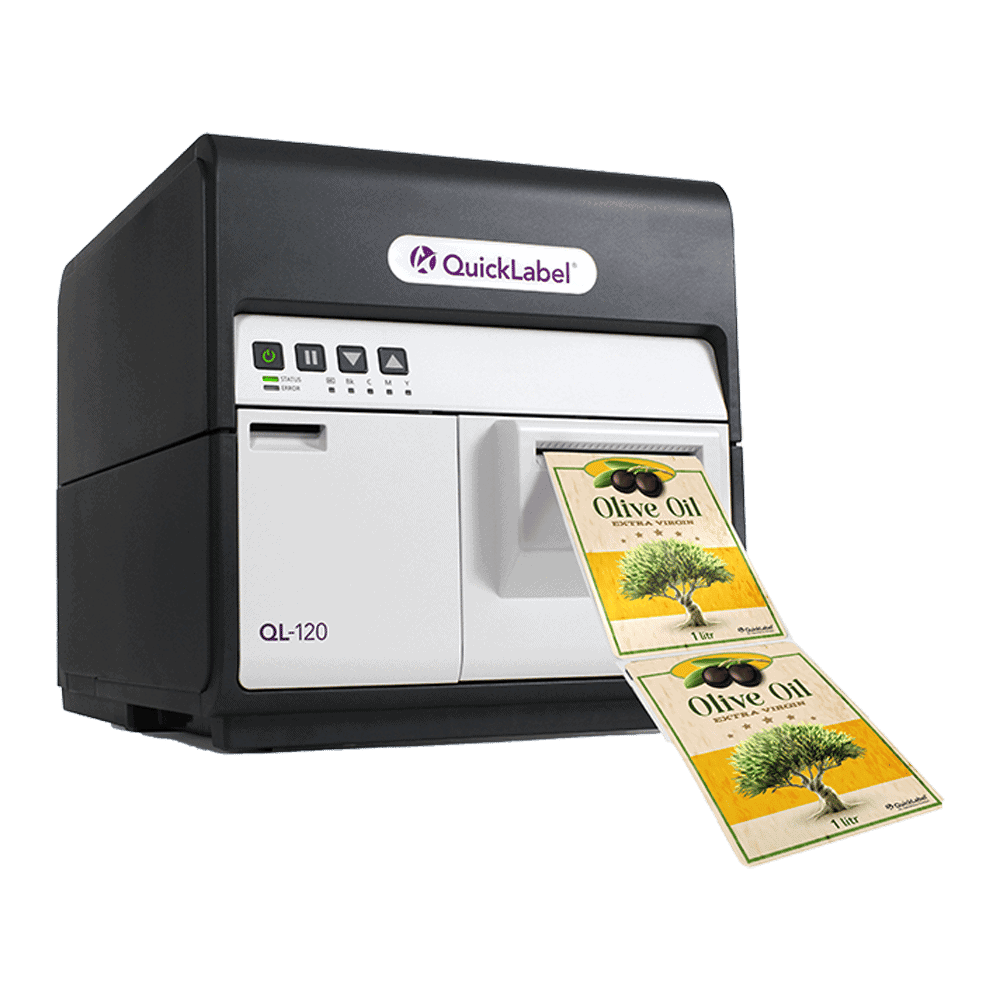 QuickLabel QL-120 Printer SKU: 42725100 4 QuickLabel QL-120 Printer Right Side View