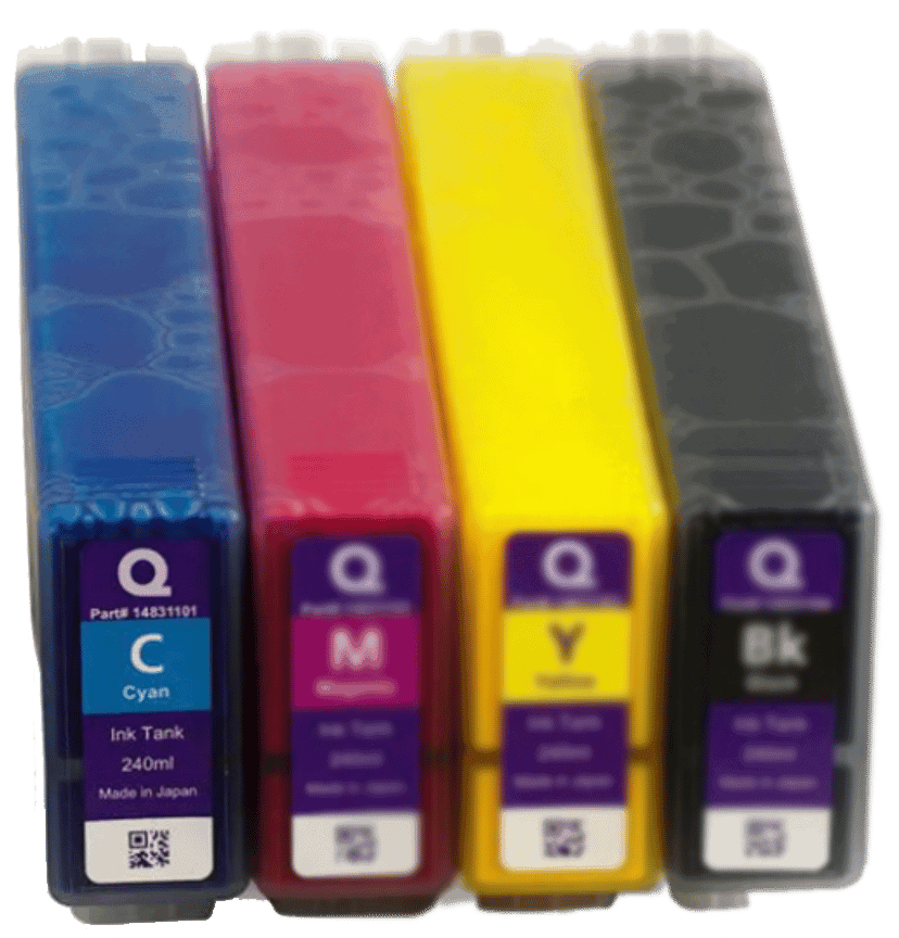 QuickLabel QL-120D Cyan Ink Cartridge - INK-C120D SKU: 14831201 1 QuickLabel-QL-120D-Cyan-Ink