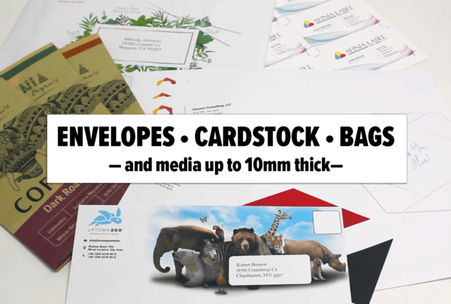 CP950 Printer 28 CP950 from Afinia Label - print on bags, cardstock, envelopes