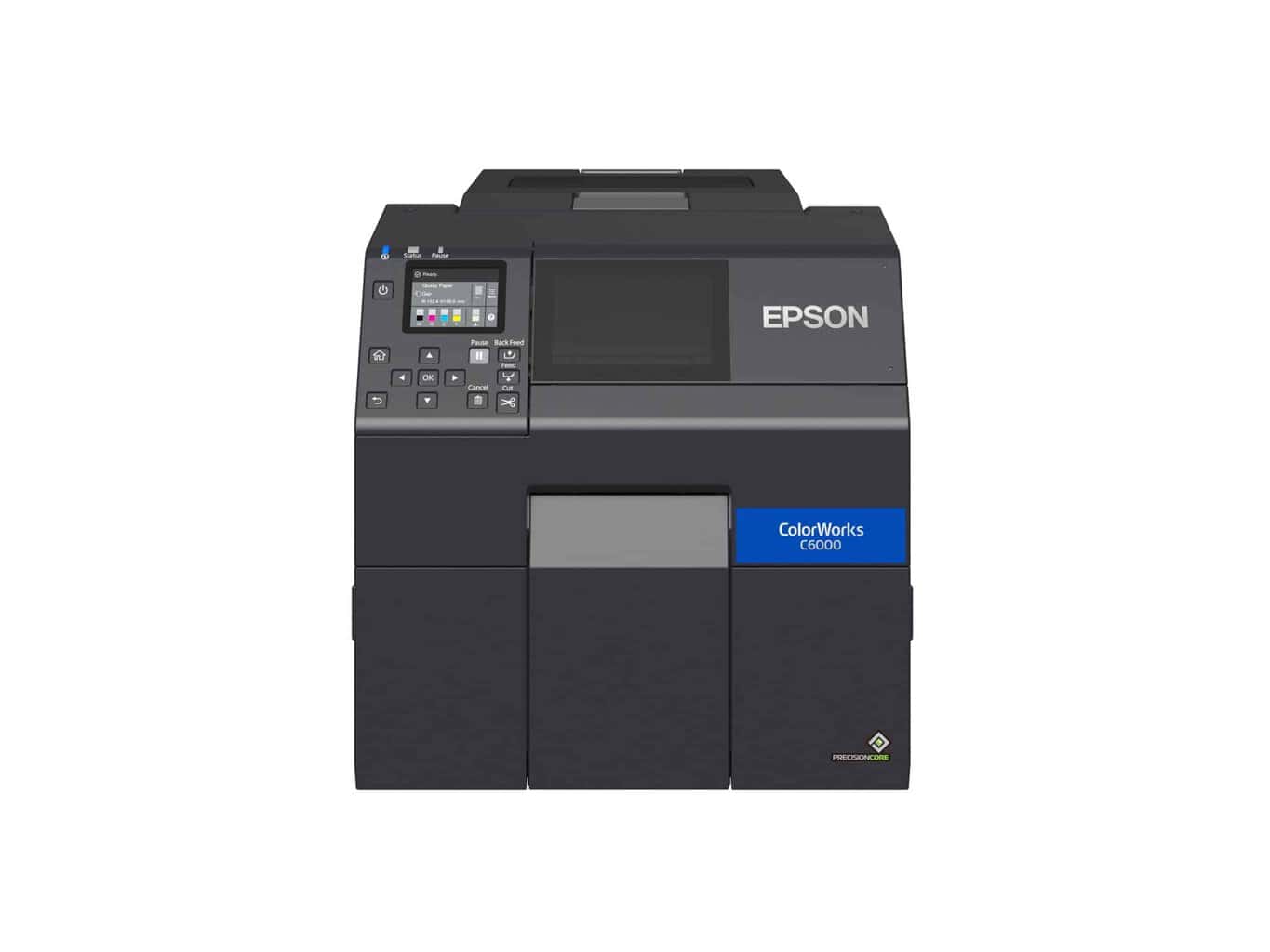 Wireless Enabled Epson ColorWorks CW-C6000A (Matte) Color Inkjet Label Printer with Auto Cutter SKU: C31CH76A9981-WB 2 Epson C6000 Label Printer