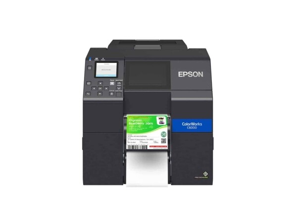 Wireless Enabled Epson ColorWorks CW-C6000P (Matte) Color Inkjet Label Printer with Auto Peel and Present SKU: C31CH76A9961-WB 5 ColorWorks CW-6000P Product 03