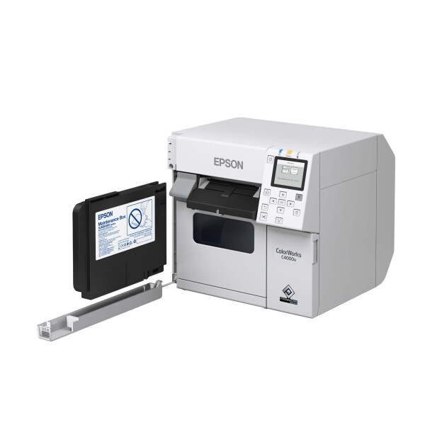 Epson C4000 / CW-C4000 ColorWorks Inkjet Label Printer (Gloss) SKU: C31CK03A9991 8 Epson C4000 Printer 8