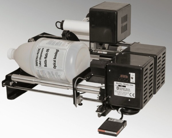 Dispensa-Matic Bottle-Matic OS 16" Electric Label Applicator / Label Dispenser SKU: Bottle-Matic-OS-16 1 Dispensa-Matic-Bottle-Matic-OS