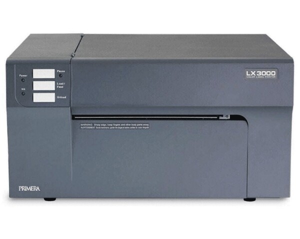 Primera LX3000 Color Label Printer with Big Ink, Dye Ink SKU: LX3000-dye 4 Primera LX3000 Color Label Printer Front View Closed