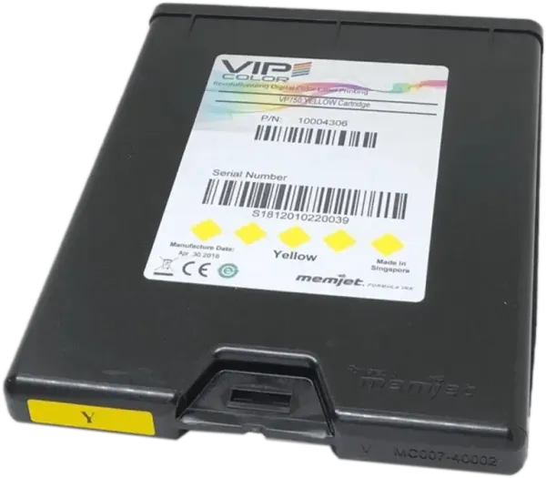 VIPColor VP750 Yellow Ink Cartridge 1 VIPColor VP750 Yellow Ink Cartridge