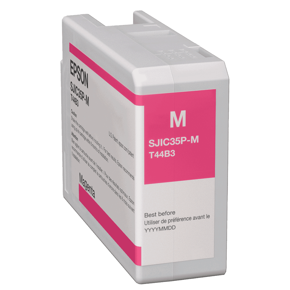 Epson ColorWorks C6000 / Epson C6500 Magenta Ink Cartridge SJIC35P(M) Magenta Ink for All CW-6000 / 6500