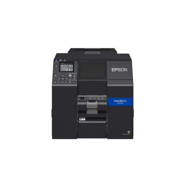 Epson Label Boost Bundle with ColorWorks CW-C6000P Matte Color Inkjet Label Printer with Auto Peel and Present SKU: C31CH76A9951 4 Epson C6000P Printer 3
