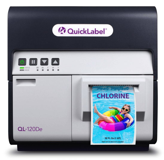 Quick Label QL-120De Inkjet Color Label Printer with 1 Year Warranty SKU: 42725700 1 QuickLabel Ql-120De Main Image