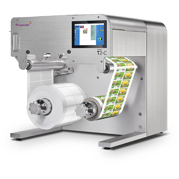 TrojanLabel T2-C Tabletop Volume Press Label Printer SKU: 10000155 4 Trojan T2-C Printer 1