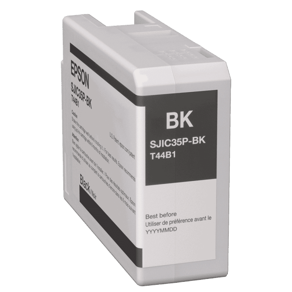 Epson ColorWorks C6000 / Epson C6500 GLOSS Black Ink Cartridge SJIC35P(K) for Epson CW-6000 / CW-6500