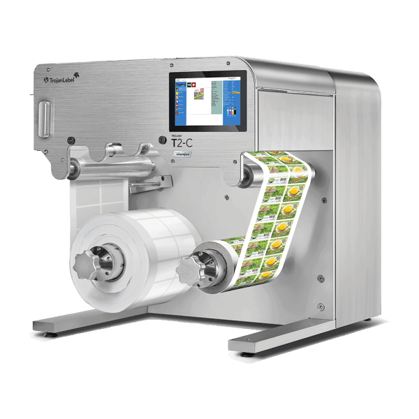 Trojan Label T2-C High Volume Tabletop Press Color Label Printer