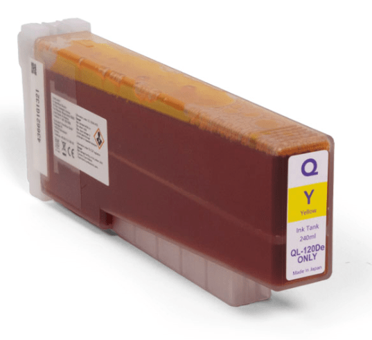 QuickLabel QL-120De Yellow Ink Cartridge SKU: 14831403 1 QuickLabel Ql-120De Yellow Ink