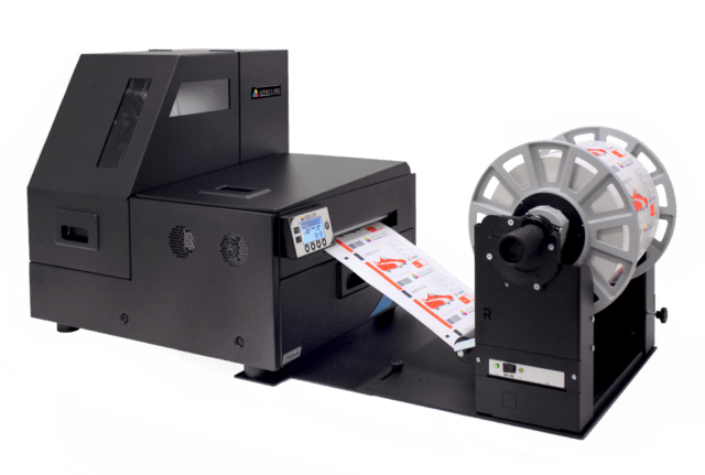 L801 Printer 9 Afinia Label L801 Rewinder for roll to roll labeling