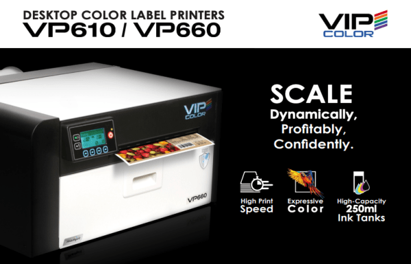 VIPCOLOR VP610 Bundle Color Label Printer w Ink SKU: VP-610Bundle 2 VIPCOLOR VP610 Bundle Color Label Printer w Ink SKU: VP-610Bundle - Image 2