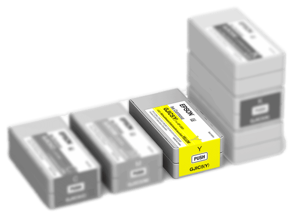 Epson ColorWorks C831 Yellow Ink Cartridge GJIC5(Y) for Epson C831