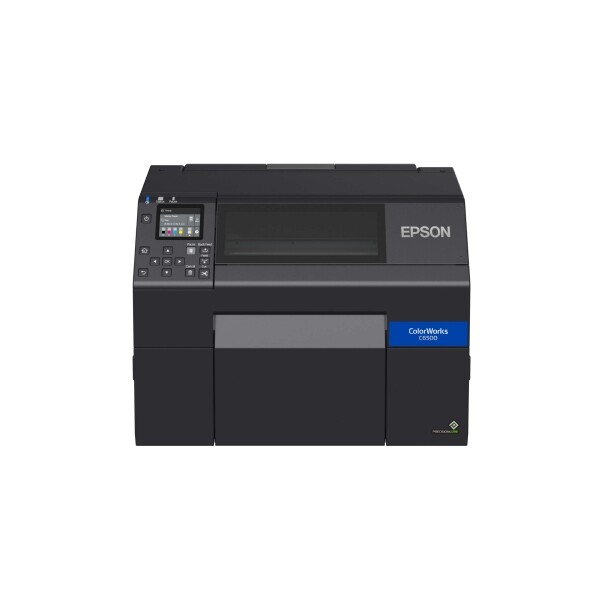 Epson ColorWorks CW-C6500A Gloss Color Inkjet Label Printer with Auto Cutter SKU: C31CH77A9991 3 Epson C6500A Printer 2