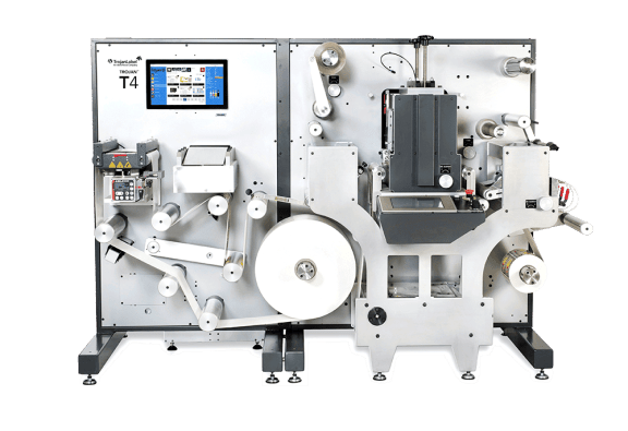 TrojanLabel™ T4 Digital Presses 2 Trojan™ T4 Front Complete Label Printing All in One