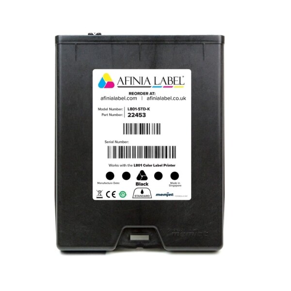 Afinia L801 Black Ink Cartridge