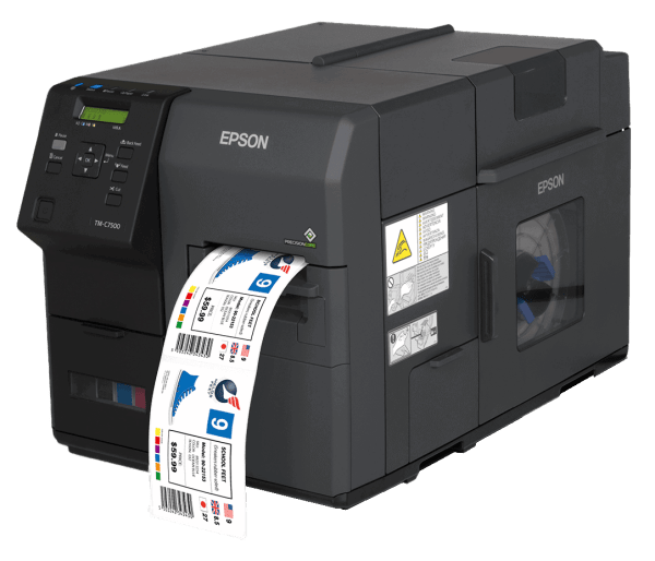 Epson ColorWorks C7500 Matte Inkjet Color Label Printer