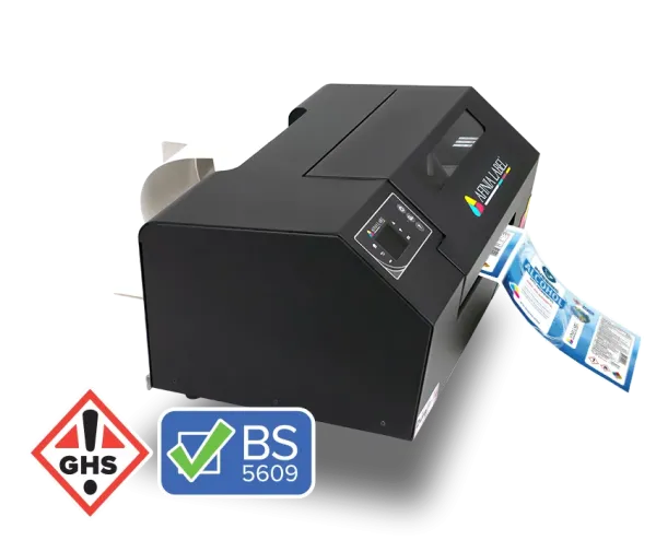 Afinia F502 Fanfold Color Label Printer (Pigment Version) SKU: 35424 2 Afinia-F502-fan-fold-printer-main-sRight-Hero