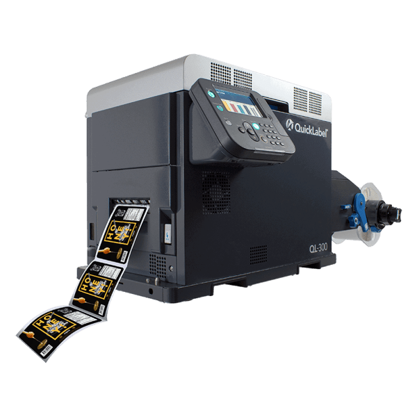 QuickLabel QL-300 Color Label Printer (230V) SKU: 1003-0000003 2 Quick Label QL-300s (120V) Toner CMYK + White Color Label Printer