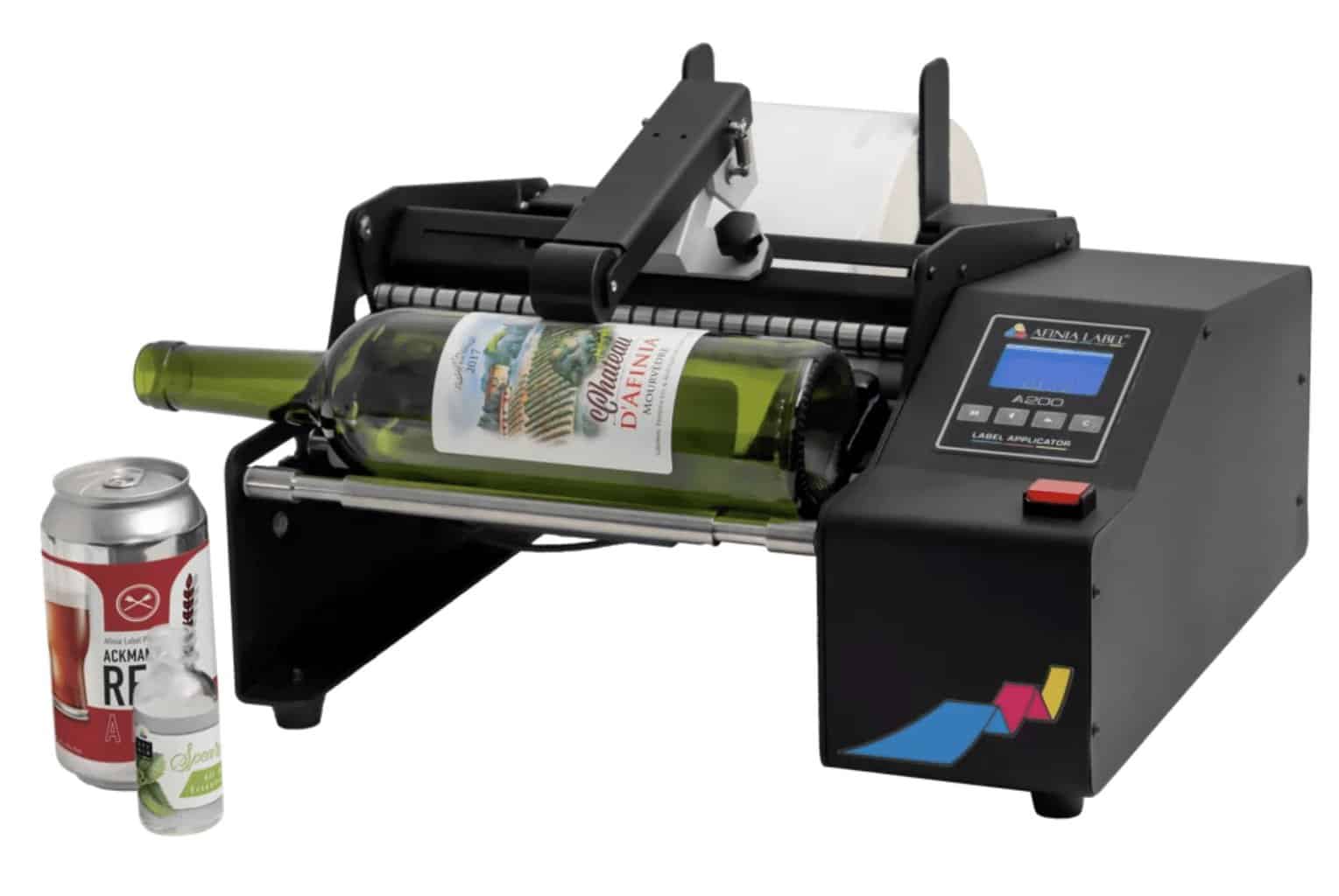 Afinia A200 Bottle Label Applicator SKU: 37937 1 Afinia-A200-Bottle-LabelApplicator-Image-Main